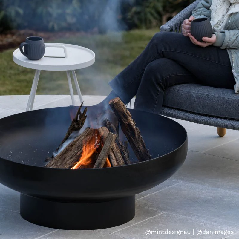 Phoenix 90 Black Fire Pit - Image 6