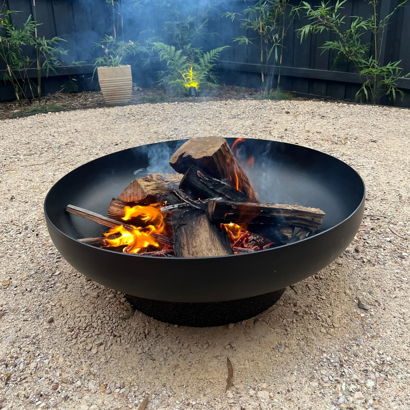 Phoenix 90 Black Fire Pit - Image 8