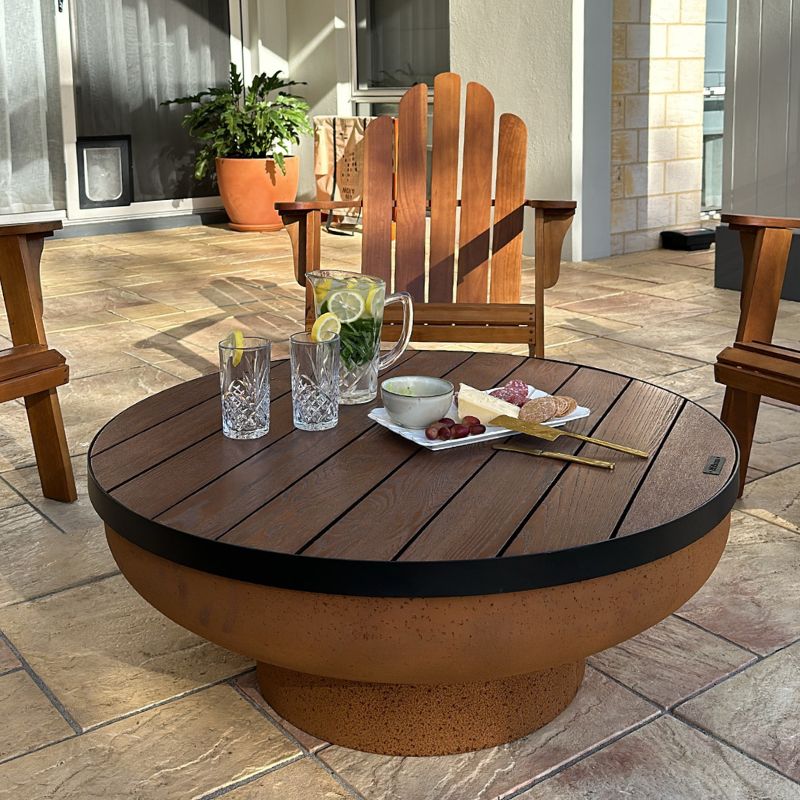 Phoenix 90 Rust Fire Pit - Image 10