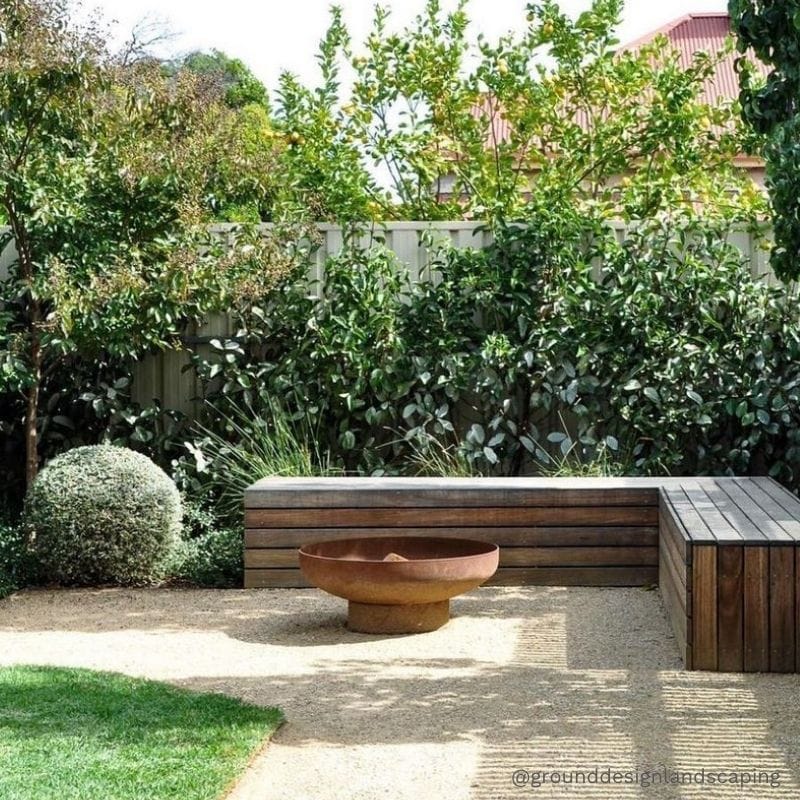 Phoenix 90 Rust Fire Pit - Image 11