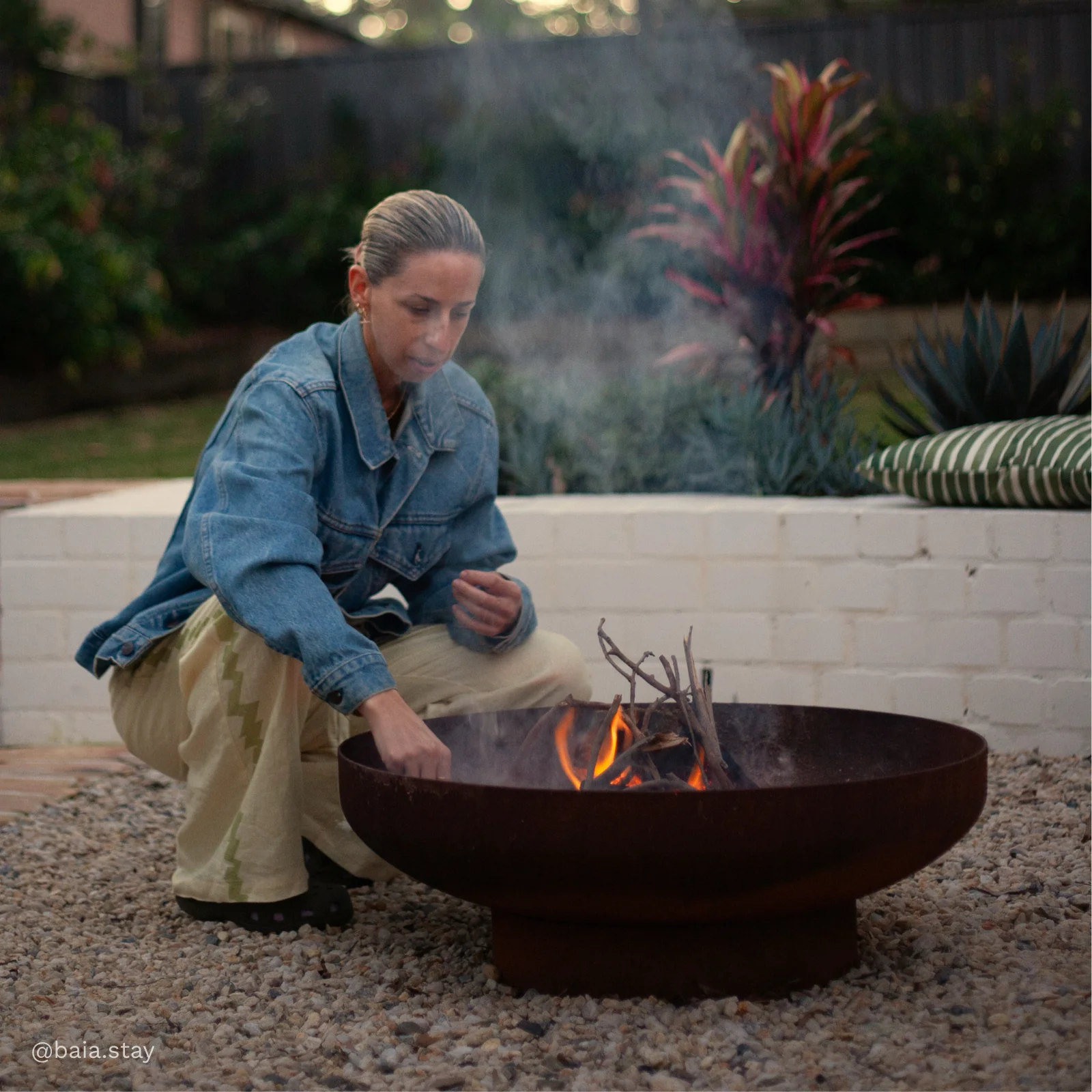 Phoenix 90 Rust Fire Pit - Image 3