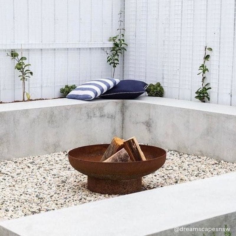 Phoenix 90 Rust Fire Pit - Image 6