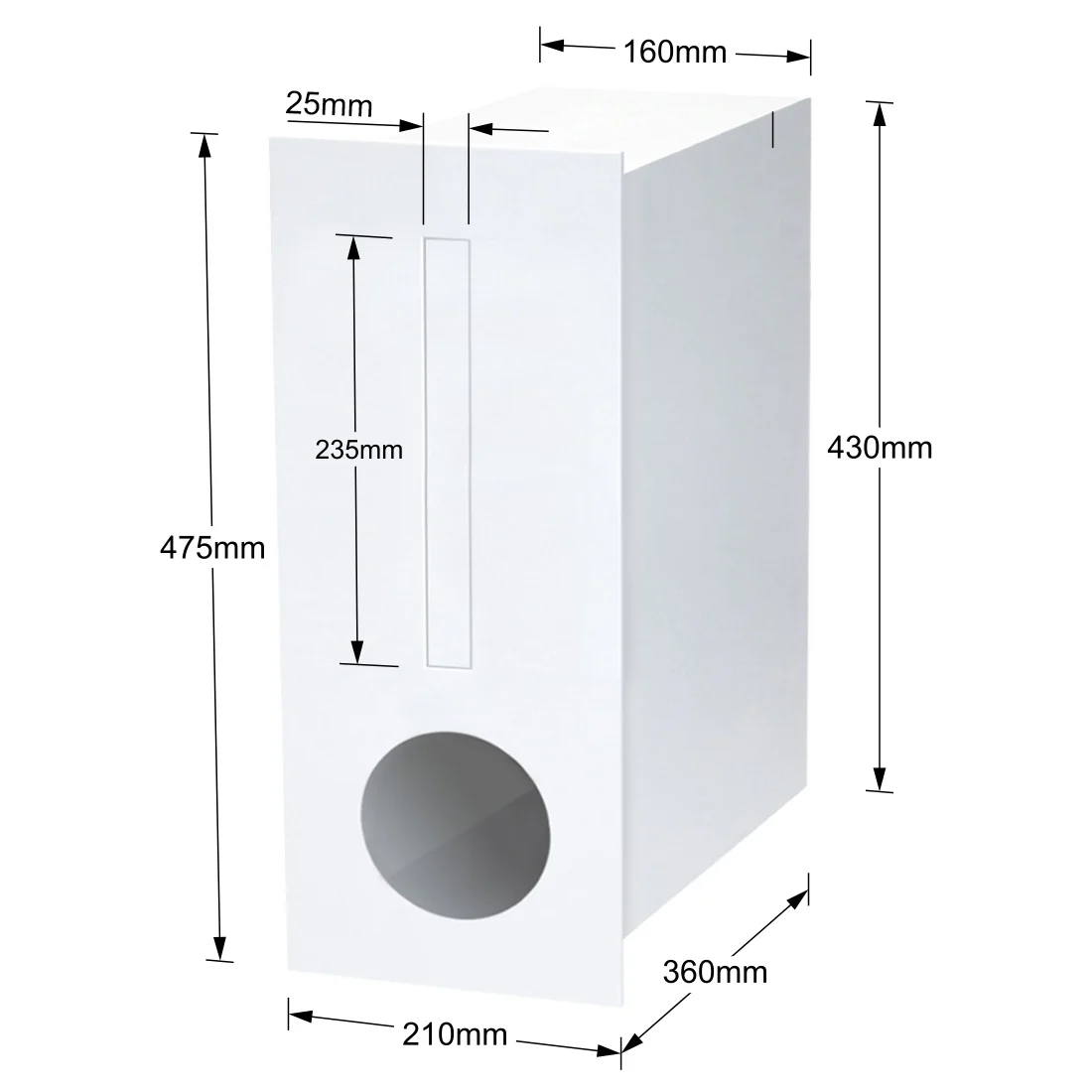 Regent Fence/Brick Letterbox - Image 10