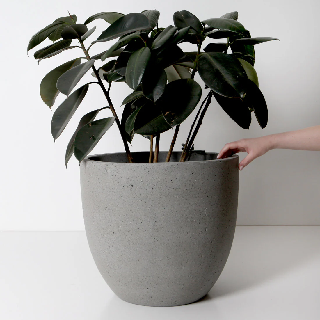 Rio Plant Pot - Grey Terrazzo - Image 6