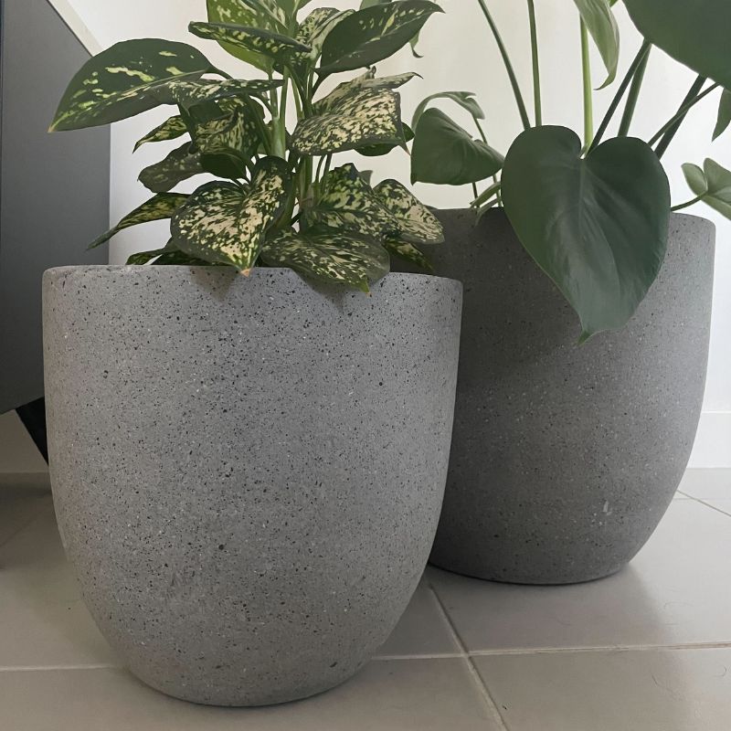 Rio Plant Pot - Grey Terrazzo - Image 7