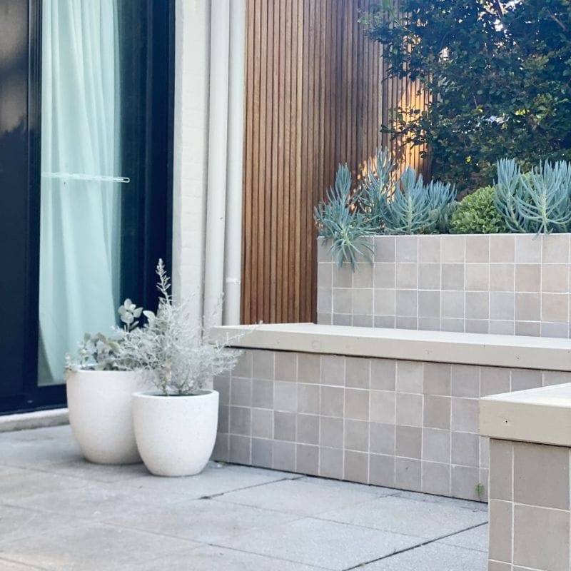 Rio Plant Pot - White Terrazzo - Image 12