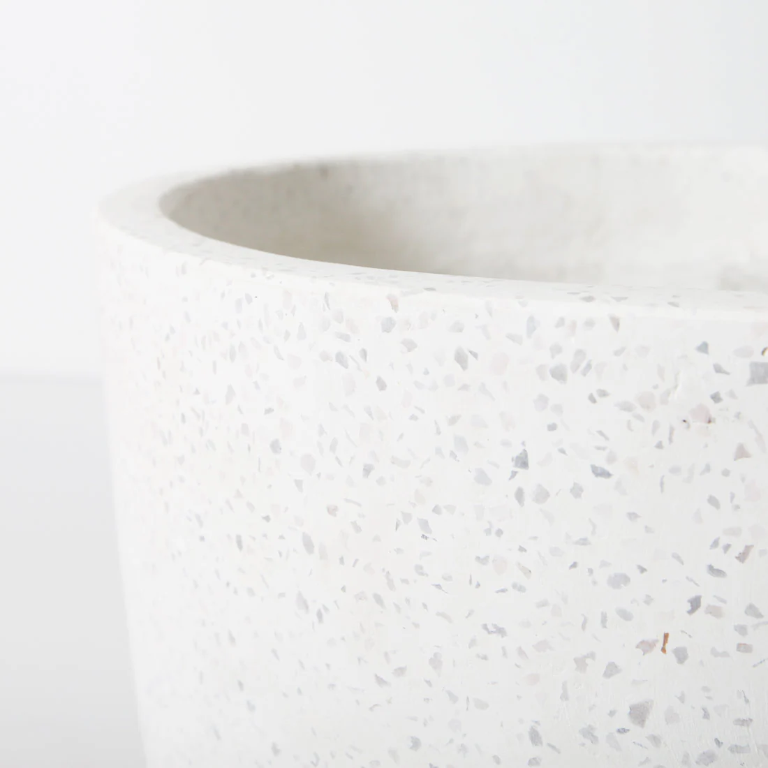 Rio Plant Pot - White Terrazzo - Image 16