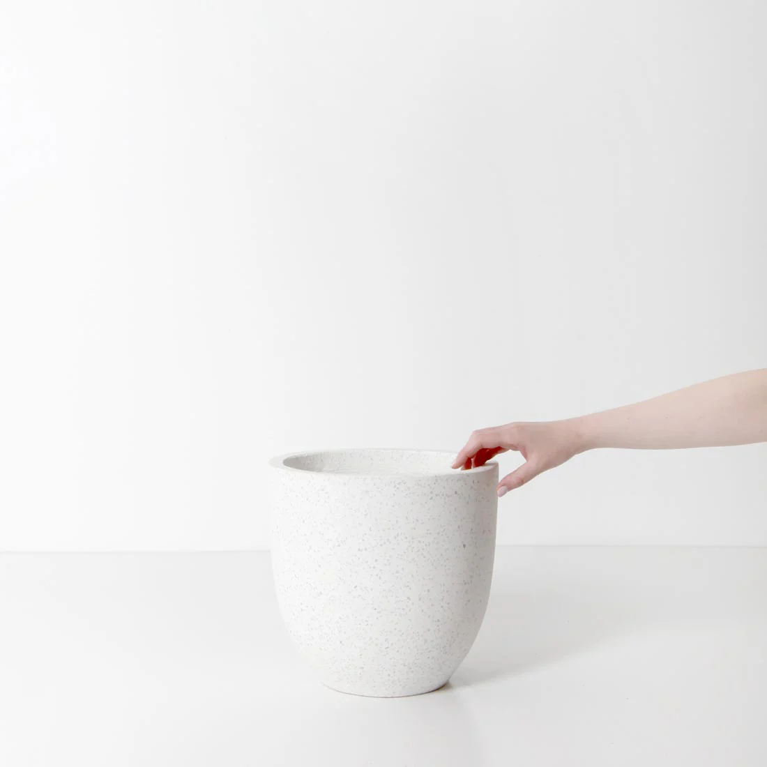 Rio Plant Pot - White Terrazzo - Image 18