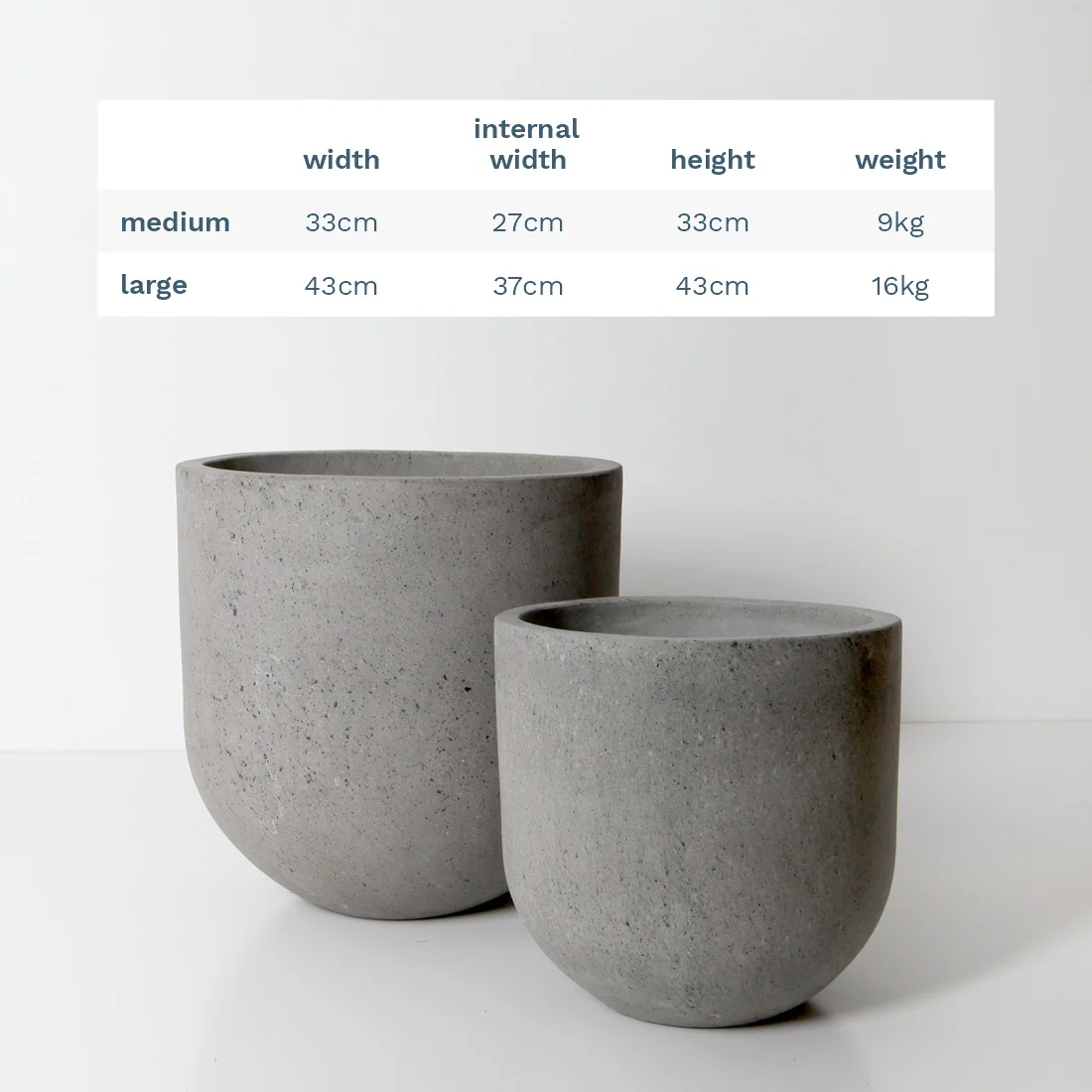 Santorini Plant Pot - Grey Terrazzo - Image 10