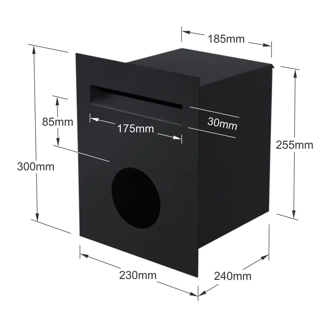 Soho Fence/Brick Letterbox - Image 8