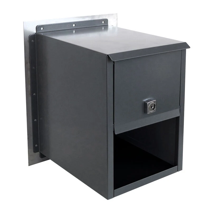 Soho Fence/Brick Letterbox - Stainless Steel - Image 10