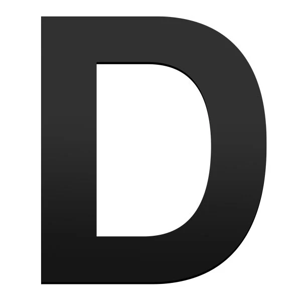 Stick on Bold House Numbers 120mm - Black - Image 12