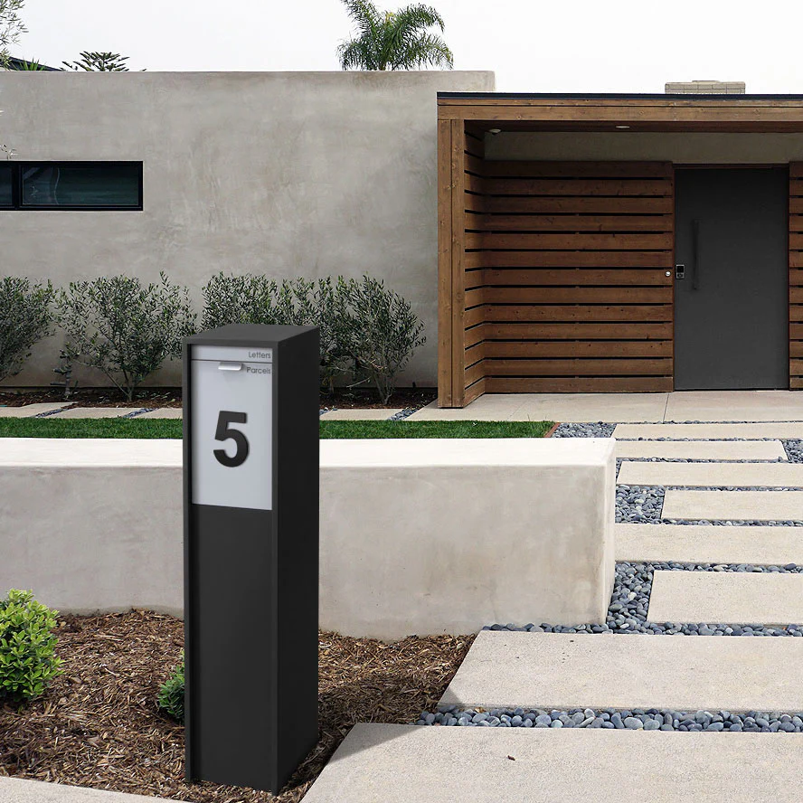 Stick on Bold House Numbers 120mm - Black - Image 25