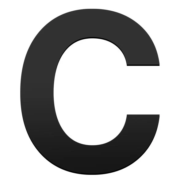 Stick on Bold House Numbers 75mm - Black - Image 7