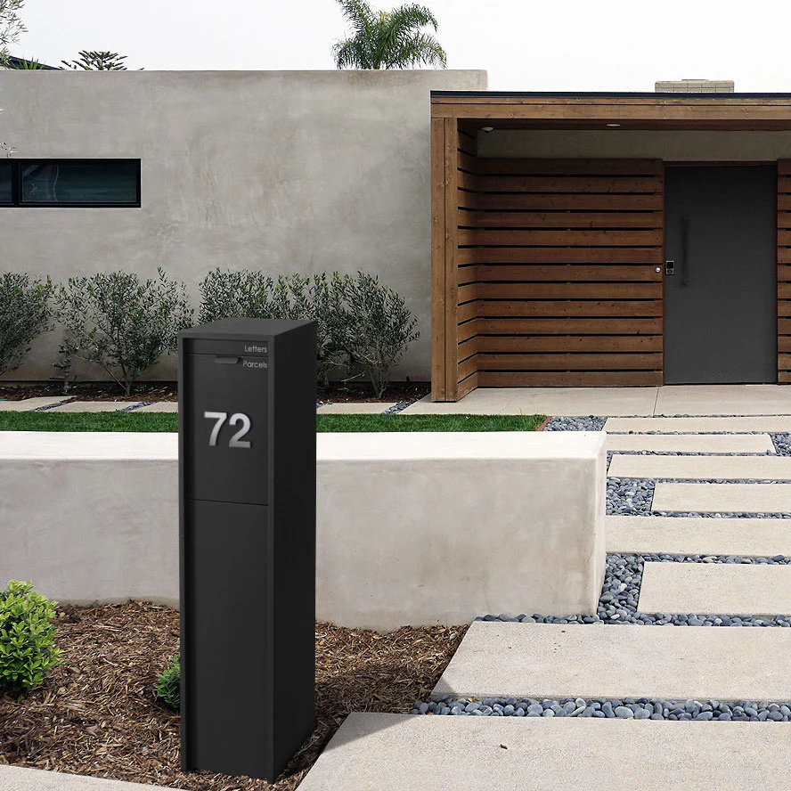 Stick on Bold House Numbers 75mm - Stainless Steel - Image 24