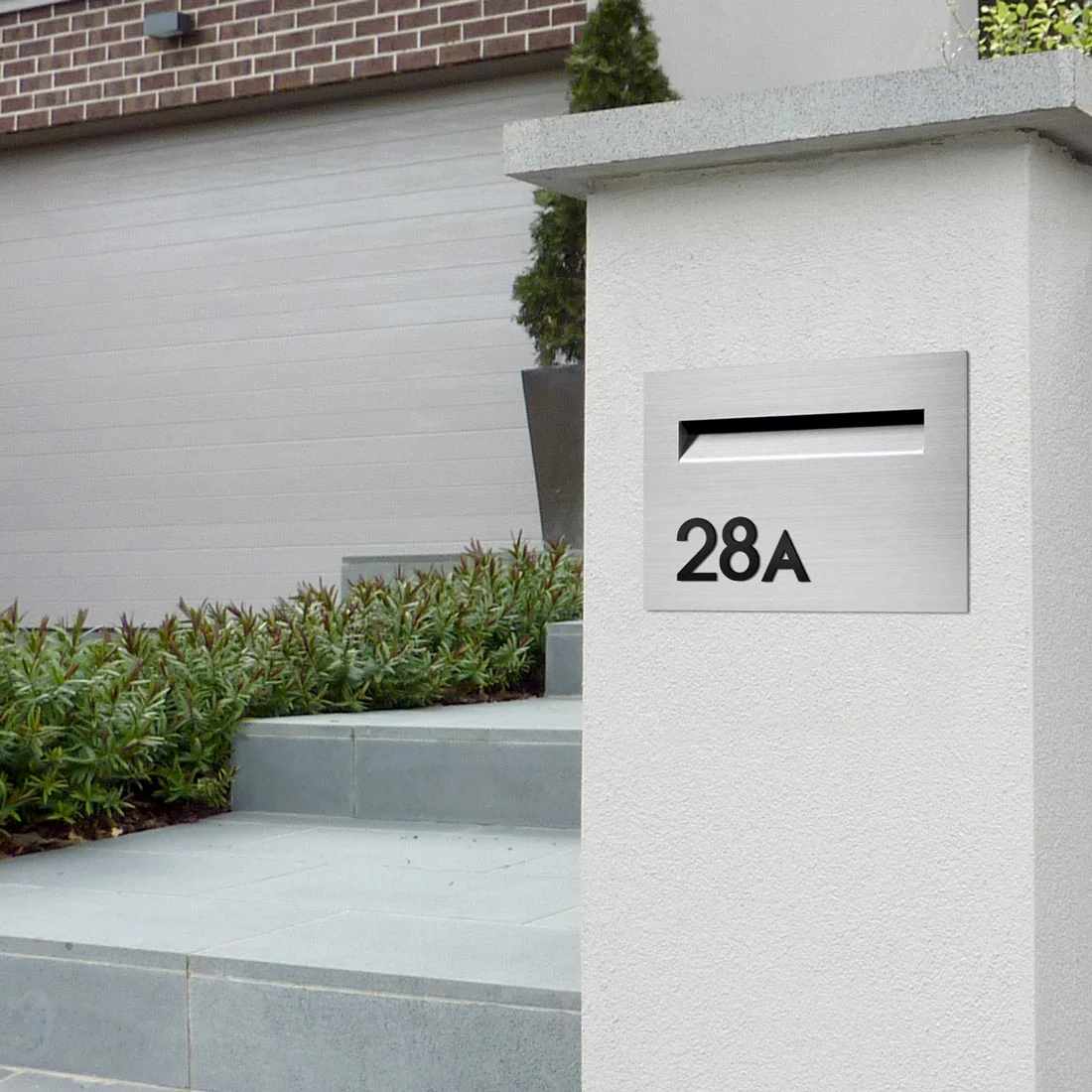 Stick On Medium House Numbers 50mm - Black - Image 18