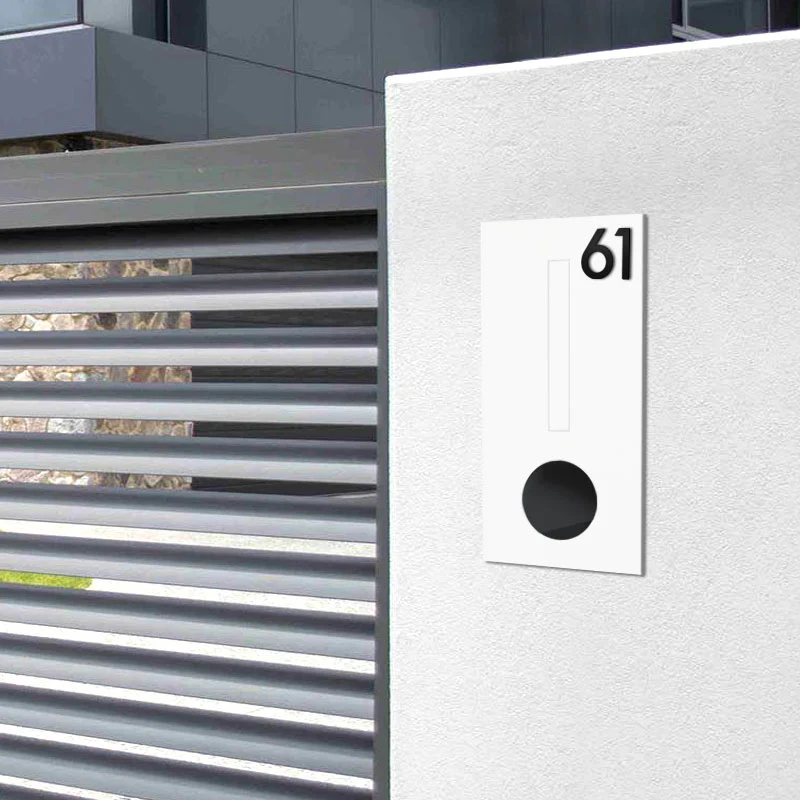 Stick On Medium House Numbers 50mm - Black - Image 19