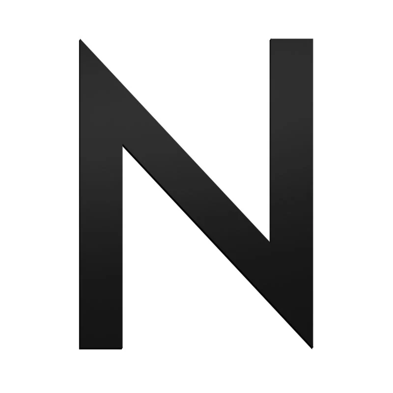 Stick On Medium Letters 50mm - Black - Image 16