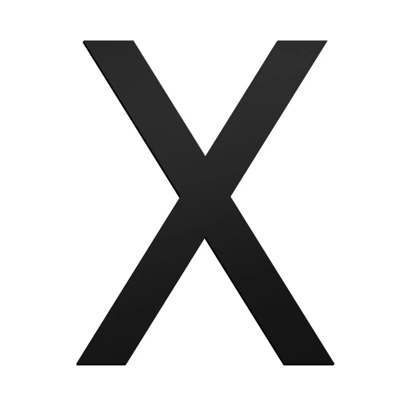 Stick On Medium Letters 50mm - Black - Image 26