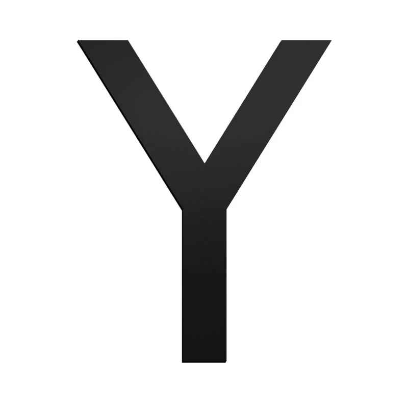 Stick On Medium Letters 50mm - Black - Image 27