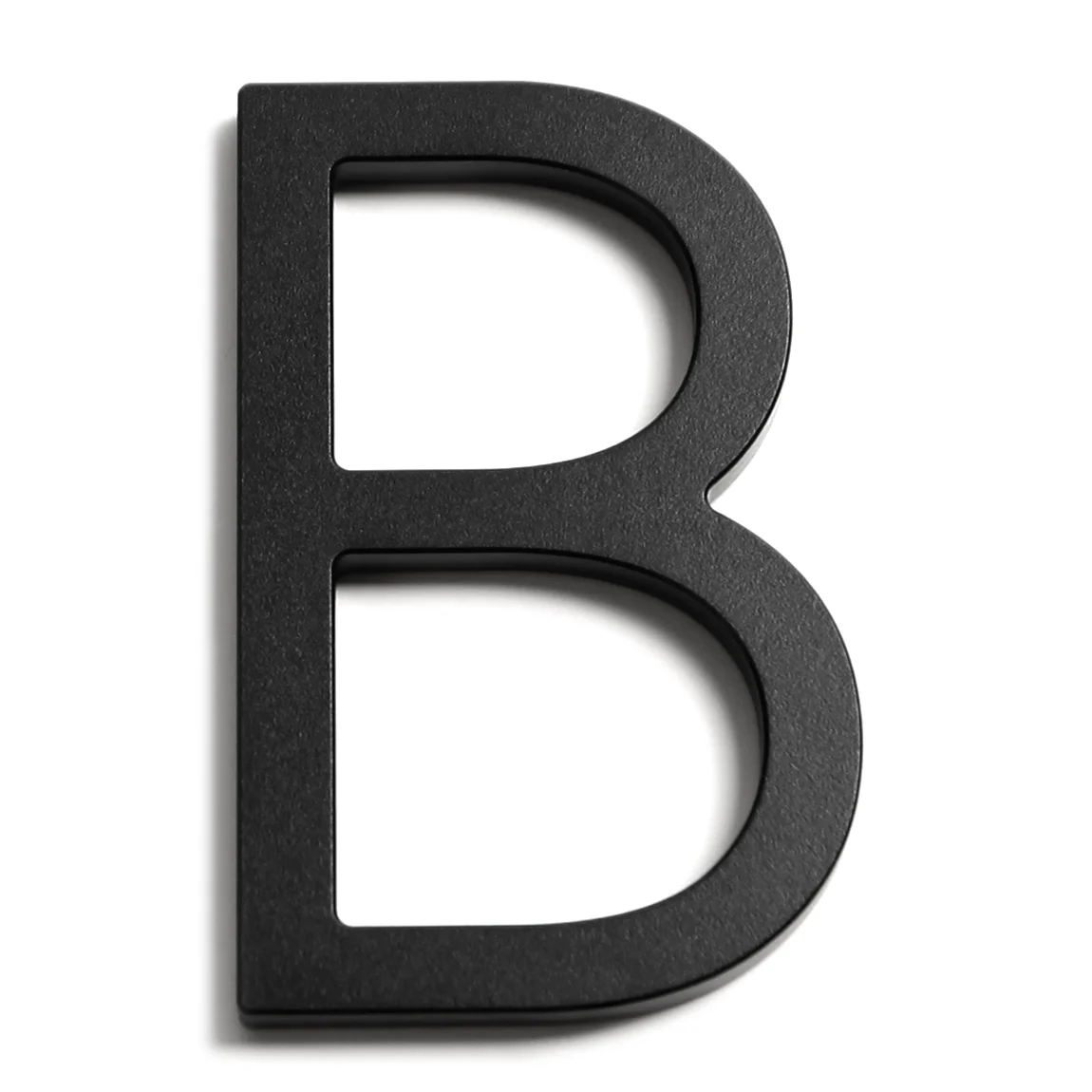 Stick on Slim Aluminium House Numbers 150mm - Black - Image 14