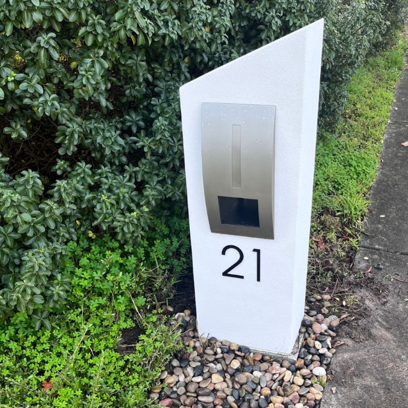 Stick on Slim House Numbers 120mm - Black - Image 30