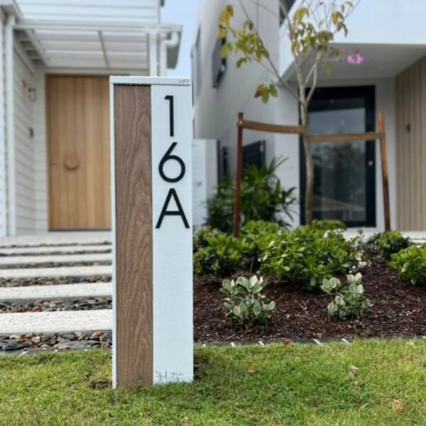 Stick on Slim House Numbers 120mm - Black - Image 33