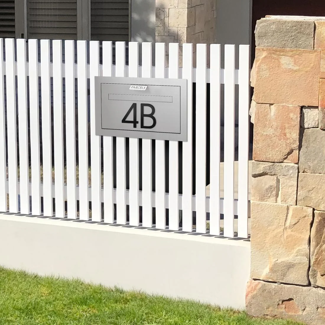 Stick on Slim House Numbers 120mm - Black - Image 34