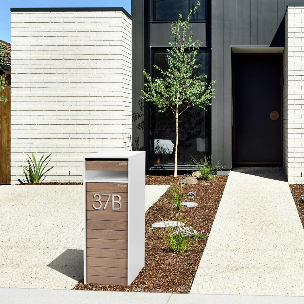 Stick on Slim House Numbers 120mm - Stainless Steel - Image 23