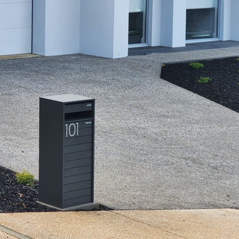 Stick on Slim House Numbers 120mm - Stainless Steel - Image 31