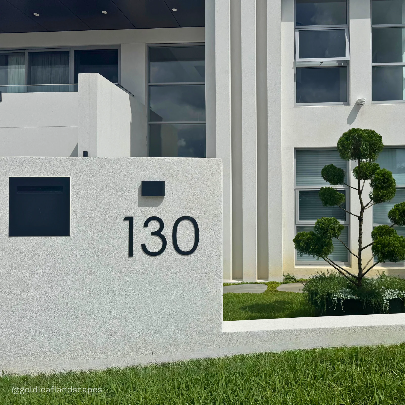 Stick on Slim House Numbers 200mm - Black - Image 29