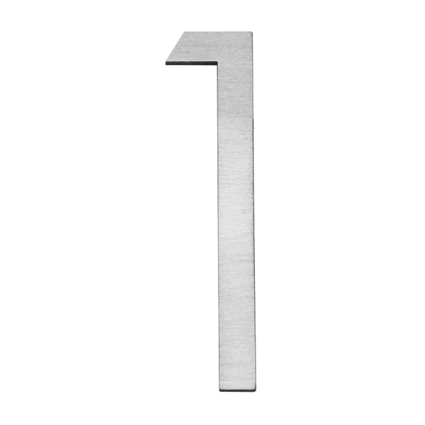 Stick on Slim House Numbers 200mm - Stainless Steel - Image 18