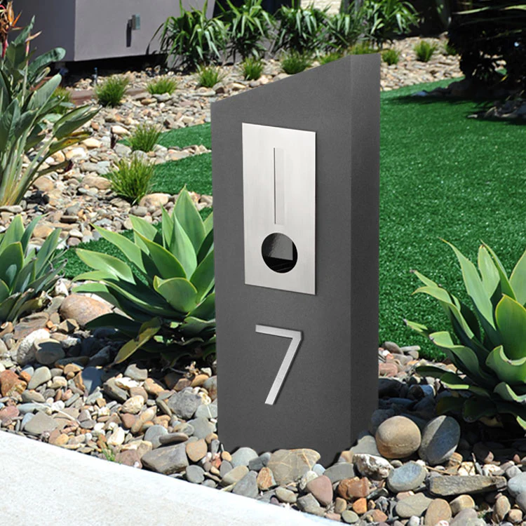 Stick on Slim House Numbers 200mm - Stainless Steel - Image 25