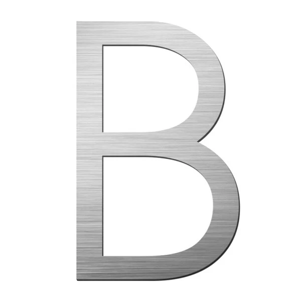 Stick on Slim House Numbers 75mm - Stainless Steel - Image 10