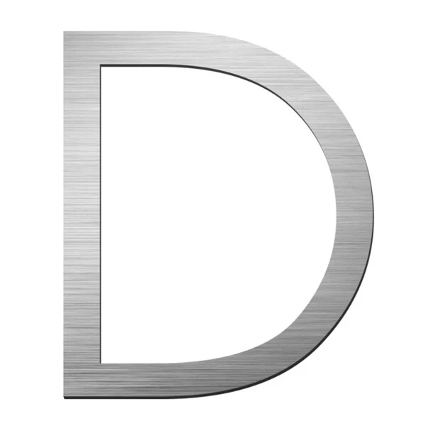 Stick on Slim House Numbers 75mm - Stainless Steel - Image 12