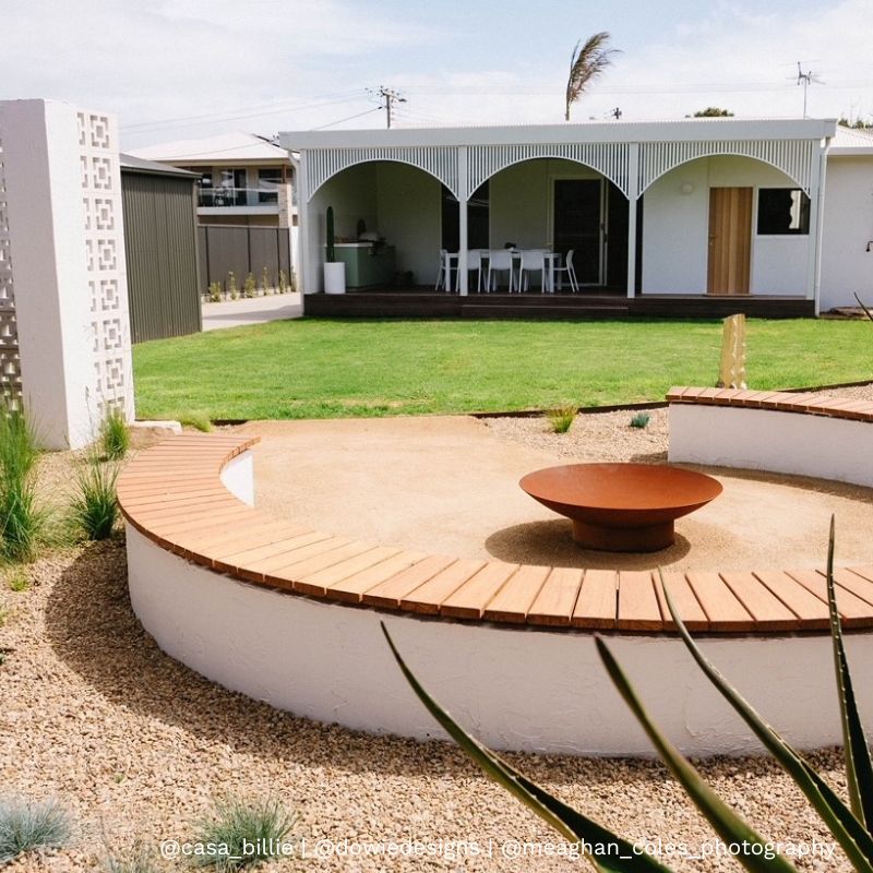 Tucson 100 Rust Fire Pit - Image 5