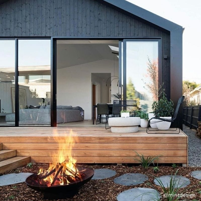 Tucson 80 Black Fire Pit - Image 10