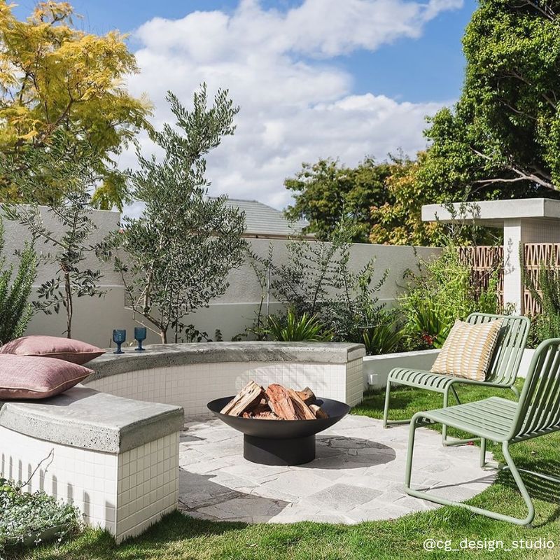 Tucson 80 Black Fire Pit - Image 3