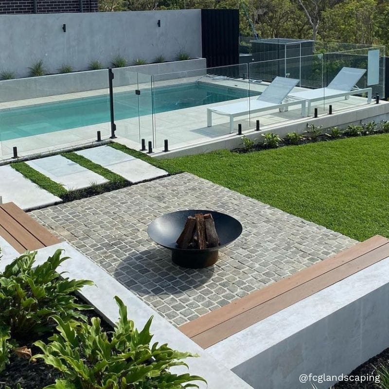 Tucson 80 Black Fire Pit - Image 5