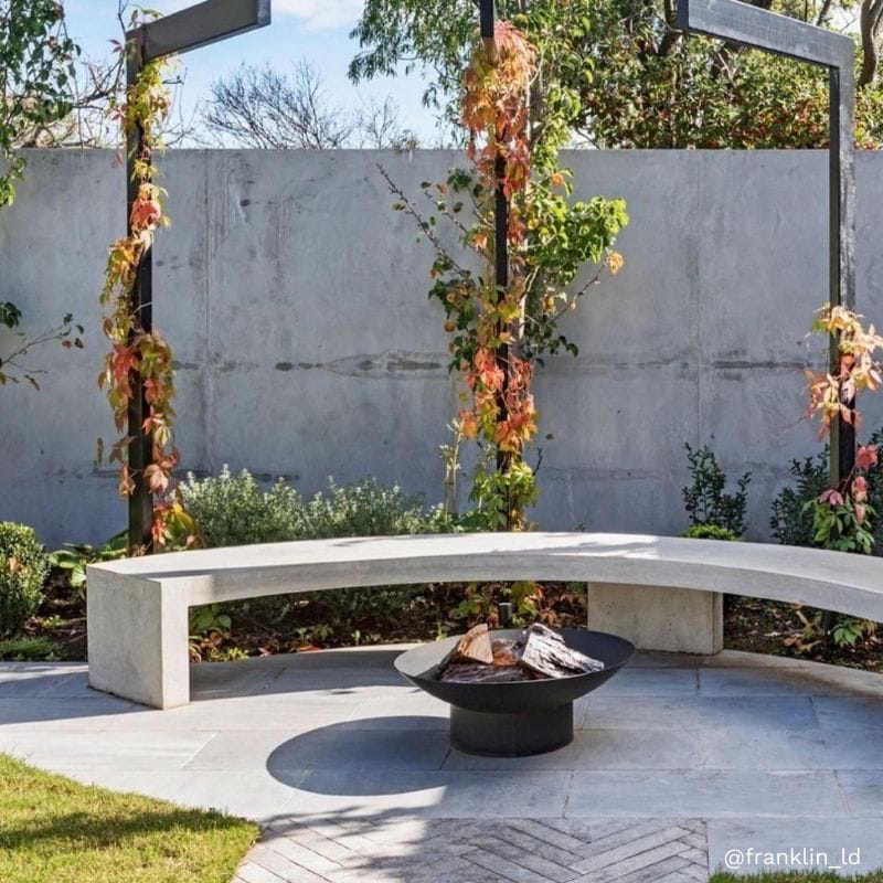 Tucson 80 Black Fire Pit - Image 6