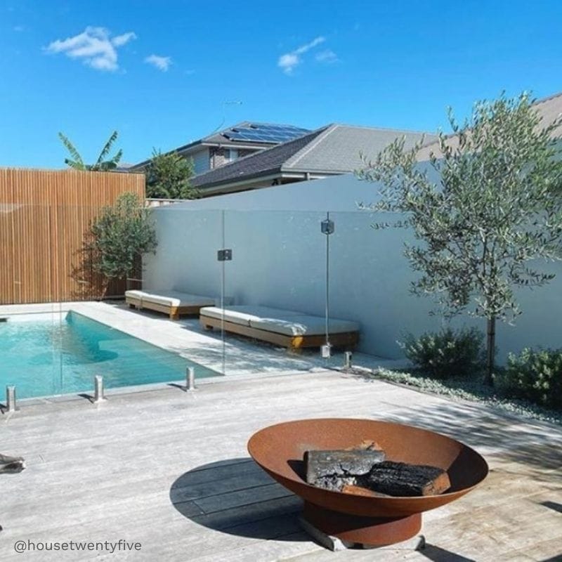 Tucson 80 Rust Fire Pit - Image 10