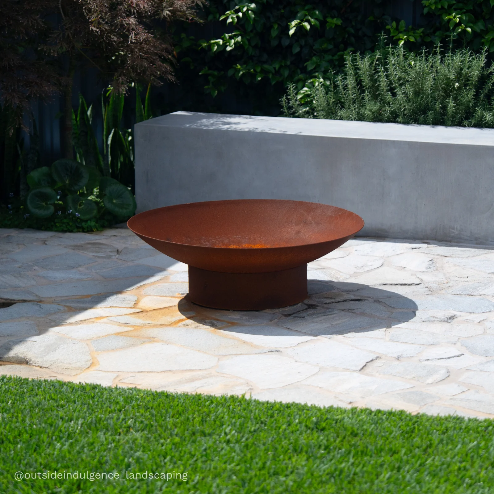 Tucson 80 Rust Fire Pit - Image 3