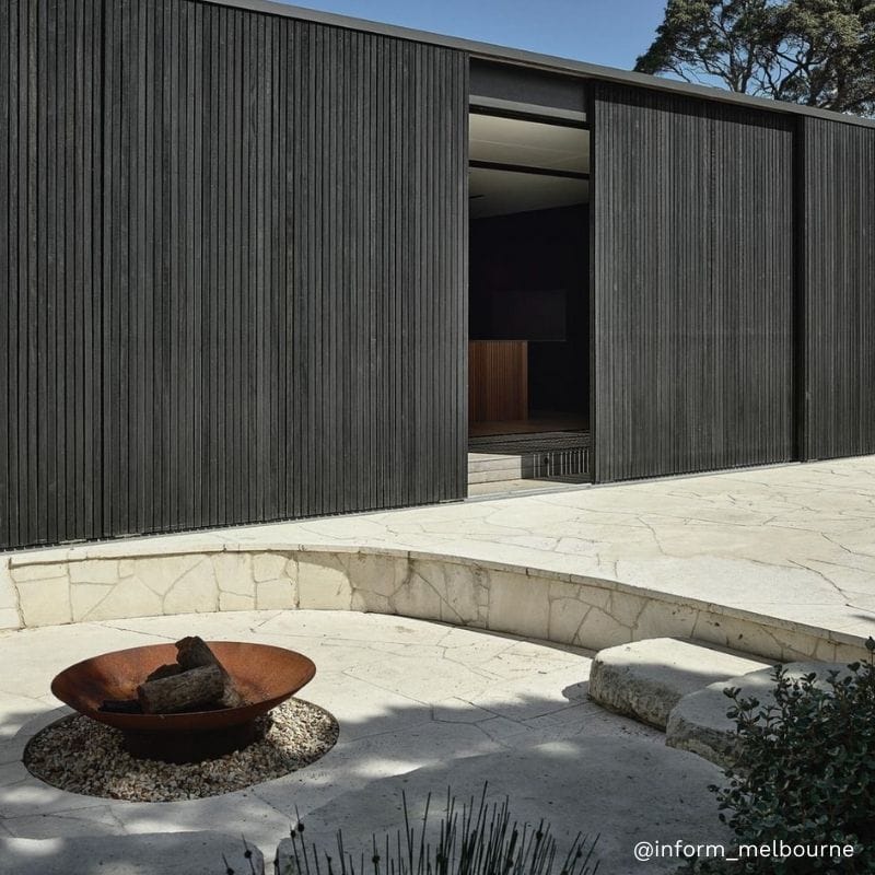 Tucson 90 Rust Fire Pit - Image 10