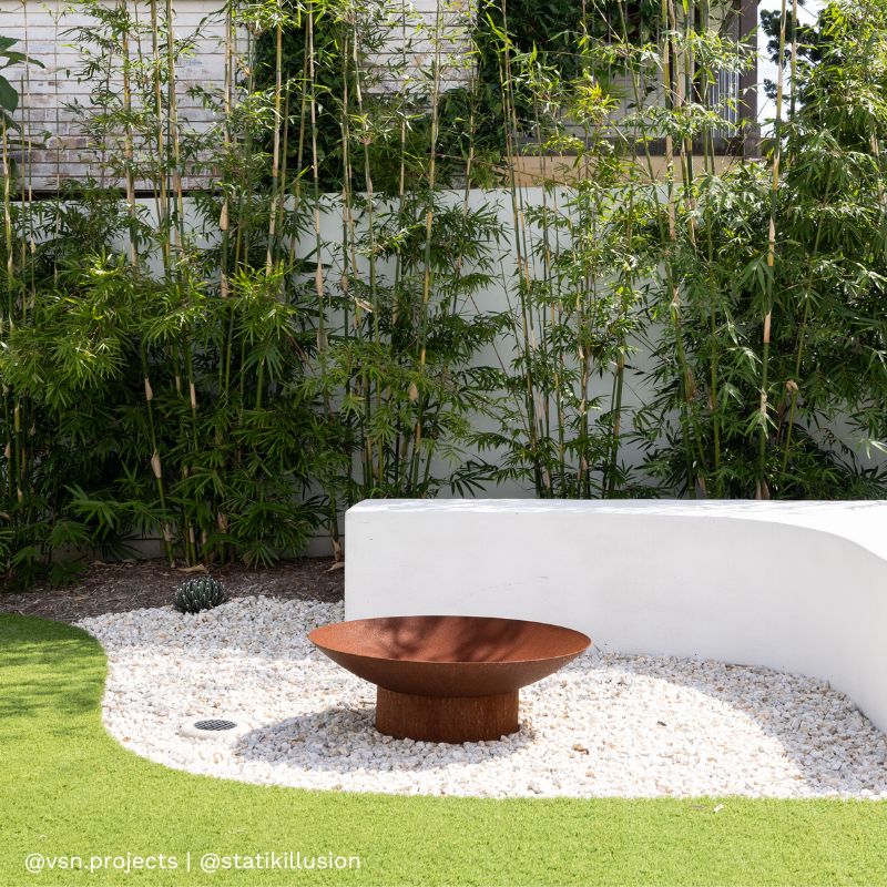 Tucson 90 Rust Fire Pit - Image 3