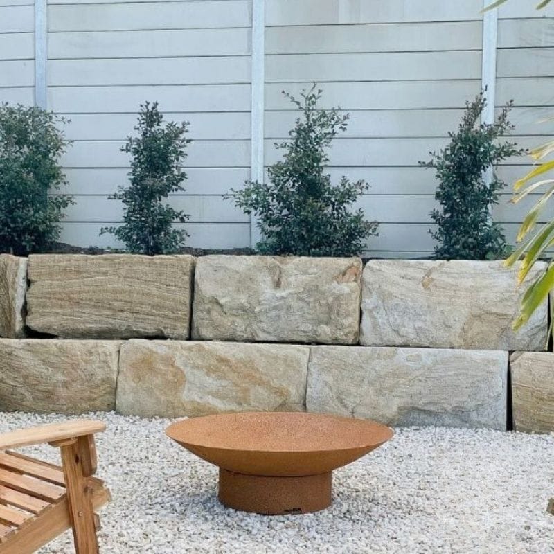 Tucson 90 Rust Fire Pit - Image 8