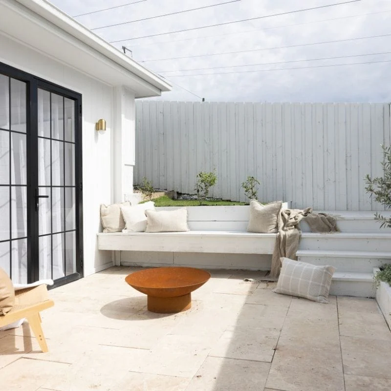 Tucson 90 Rust Fire Pit - Image 9